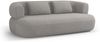 Micadoni Sofa Jenny 3-Sitzer Boucle Hellgrau Bild 2