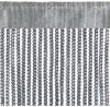 Fadenvorhang Lurex- Optik Fadengardine mit Stangendurchzug Türvorhang, attraktiv und modern in vielen verschiedenen Ausführungen erhältlich Anthrazit 90x250cm Bild 3