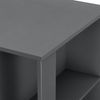 Bartisch Danderyd 120x60x106 cm mit 3 Ablagefächern Dunkelgrau [en. casa] Bild 5