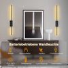Lapalife Wandleuchte Innen Akku LED Wandlampe Dimmbar Kabellose mit Fernbedienung, 2 Stück, Timer, 3 Farben, 7 Helligkeit Nachtlicht 5000mAh für Schlafzimmer Bild 4