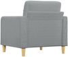 vidaXL Sofasessel Hellgrau 60 cm Stoff 359075 Bild 5
