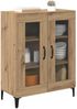 vidaXL Sideboard Artisan-Eiche 69,5 x 34 x 90 cm Verbundholz und Eisen 880825 Bild 3