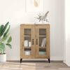 vidaXL Sideboard Artisan-Eiche 69,5 x 34 x 90 cm Verbundholz und Eisen 880825 Bild 4