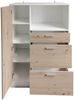 HTI-Line Küchenbuffet Küchenschrank Kombi L Blanca (Stück, 1-St, 1 Küchenschrank Kombi L Blanca) Küchenbuffet Mehrzweckschrank Mikrowellenschrank Bild 4