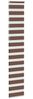 vidaXL Doppelrollo Braun 45x230 cm Stoffbreite 40,9 cm Polyester 4014380 Bild 4