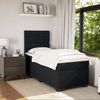 vidaXL Boxspringbett mit Matratze Schwarz 100x200 cm Samt 3293142 Bild 3