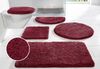 OTTO home Badematte Sanremo, Badvorleger, Badezimmer Teppich, sehr weich, Höhe 30 mm, rutschhemmend beschichtet, schnell trocknend, fußbodenheizungsgeeignet, Polyester, rund, Badteppich, unifarben, rechteckig, rund & als 3-tlg. Set erhältlich Bild 2