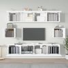 6-tlg. TV-Schrank-Set Weiß Holzwerkstoff [3114358] Bild 3