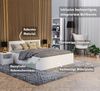 FDM Stauraumbett Bettgestell Bettrahmen Doppelbett 120x200, 140x200, 160x200, 180x200cm (MADE IN EU - Elternbett Doppelbett Gästebett Bett, optional mit Matratze + inklusive Lattenrost), Metallrahmen mit hydraulischer Klappfunktion Bild 2