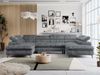 MKS MÖBEL Ecksofa PETER U, Set, Ecksofa U-Form, Wellenfedern, HR35-Schaum, form, Sofa big XXL, Bettkasten, Bettfunktion, Einstellbare Kopfstützen Bild 3