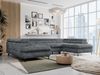 MKS MÖBEL Ecksofa PETER U, Set, Ecksofa U-Form, Wellenfedern, HR35-Schaum, form, Sofa big XXL, Bettkasten, Bettfunktion, Einstellbare Kopfstützen Bild 2