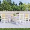 vidaXL Niedriglehner-Auflagen 4 Stk. Melange Beige 100x50x4 cm Stoff 4002455 Bild 3