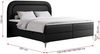 Boxspringbett, Schlafzimmerbett, Bettkasten - EIRA -120 x 200 cm - Schwarz Kunstleder - H3 Bild 5