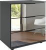 Wimex Nachtkommode Saigon, mit 3 Schubladen, wahlweise Glas-oder Spiegelfronten Bild 2