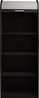 Jalousieschrank Eadith 69 x 44 x 192 Rollladenschrank Schwarzstahl/Weiß 15129 Bild 2