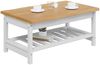 VidaXL Couchtisch EKAI Weiß 100 x 60 x 45,5 cm Massives Kiefernholz 42037020 Bild 3
