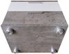 HTI-Living Nachtschrank Nachtschrank 2er Set Beton Weiß Nina (Set, 2-St, 2 Nachtschränke) Nachttisch Nachtkommode Nachtkonsole Bild 5