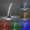 JUST LIGHT 11991-55 LOLAsmart LED Tischleuchte Swing RGB CCT stahlfarben Bild 3