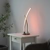 JUST LIGHT 11991-55 LOLAsmart LED Tischleuchte Swing RGB CCT stahlfarben Bild 4