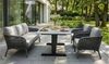 Gartentisch Barcelona Komfort / Teramo, Aluminium, Anthrazit, 180 x 51 x 90 cm Bild 3