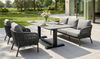 Gartentisch Barcelona Komfort / Teramo, Aluminium, Anthrazit, 180 x 51 x 90 cm Bild 4