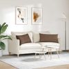 vidaXL Sofakissen 2 pcs Braun 80 x 40 cm Stoff 42013700 Bild 4