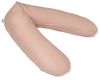 Stillkissen EDDA 190 cm | hochwertiger Digitaldruck | 100% Baumwolle | EPS-Mikroperlen TÜV zertifiziert | anschmiegsam & atmungsaktiv Schwangerschaftskissen Lagerungskissen (Sterne pink) Bild 5
