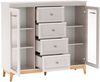 Kommode Winzalo W-07 (Farbe: Cashmere, mit weißer LED Beleuchtung) Bild 3