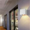 oyajia Wandleuchte 2 Stück 7W Metall LED Wandlampe, Auf und ab Einstellbarer Lichtstrahl, LED fest integriert, Warmweiß, LED Wandlampe mit Bewegungsmelder,für Wohnzimmer, Flur, Balkon, Hotel Bild 2