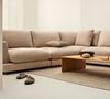 Ecksofa Gala, Baumwolle, Polyester, Stoff, Beige, 300 x 87 x 300 cm Bild 4
