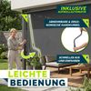 tillvex® Senkrechtmarkise 180 x 250 cm Taupe Bild 5