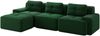 Cloud Modulsofa Boneless L-förmiges Sofa,Modulares Sofa mit Ottoman Modulares Cloud-Sofa 3-Sitzer Corduroy-Cloud-Sofa für Wohnzimmer Montagefreies Sofa,Corduroy,Grün, Bild 4
