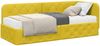 vidaXL Eckbettgestell Gelb 80 x 200 cm Samt 3394068 Bild 3