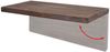 Wandtisch, shabby braun, Massivholz, klappbar, 100x50 cm Bild 3