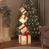 vidaXL Weihnachtsdekoration Geschenkbox 80 LEDs Warmweiß 4019489 Bild 3
