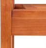 vidaXL Gartenbank 2-Sitzer 120 cm Massivholz Eukalyptus 44398 Bild 4