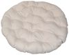 Papasansessel mit Rosenkissen, 80 cm beige Bild 3