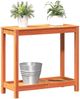 vidaXL Pflanztisch mit Ablage 82,5x35x75 cm Massivholz Kiefer 844629 Bild 4