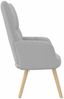 vidaXL Relaxsessel Wolkengrauer Stoff 4016766 Bild 4