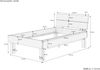 Einzelbett extra stark Buche 120x200 hohes Massivholzbett Seniorenbett Zubehör wählbar V-60.81-12ohne Zubehör Bild 3