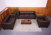 2er Sofa Couch Loungesofa Lille ~ Kunstleder, coffee Bild 4