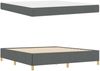 vidaXL Bettrahmen mit Matratze Dunkelgrau 180 x 200 cm Stoff 3398956 Bild 5