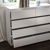 Kommode Calisto Weiß 39 x 101.5 cm Vicco Bild 5