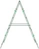 vidaXL Pflanzennetz A-Rahmen 99x90x175,5 cm Stahl 4009281 Bild 4
