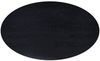 HOME DELUXE Esstisch Oval AVENTIS inkl. Sternfuß - 200 x 120 cm Dark Oak Bild 4