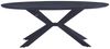 HOME DELUXE Esstisch Oval AVENTIS inkl. Sternfuß - 200 x 120 cm Dark Oak Bild 2