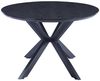 HOME DELUXE Esstisch Oval AVENTIS inkl. Sternfuß - 200 x 120 cm Dark Oak Bild 3