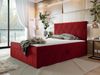 Boxspringbett 'Simoti' rot 160x200 cm Bild 2