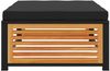 vidaXL Gartenhocker mit Kissen 68x68x30 cm Massivholz Akazie 367640 Bild 4