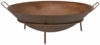 SIENA GARDEN 'Rusty' Feuerschale, mit Griffen, Eisen rostbraun, Ø 70x25 cm